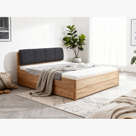 Posteľ 200 cm s úložným priestorom, Helsinki Olej