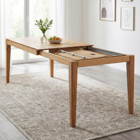 Rozkladací stôl z masívu 160 x 90 cm ( 245 x 90 cm )