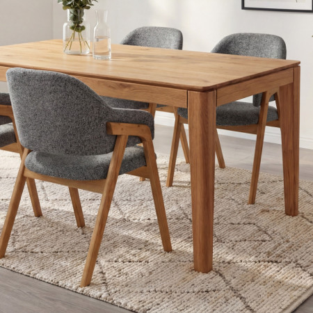 Rozkladací stôl z masívu 160 x 90 cm ( 245 x 90 cm )