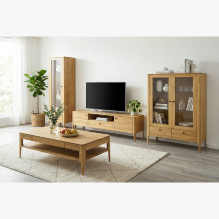 Jednodverová vitrína z masívu