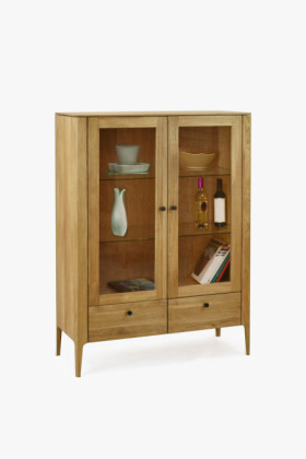 Dvojdverová vitrína z masívu 2