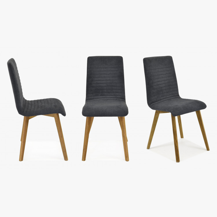 Kuchynská stolička - tmavosivá, Arosa - Lara , Jedálenské stoličky- 4