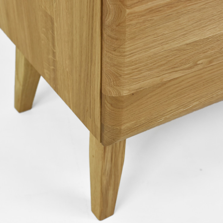 Dubová komoda s zásuvkami na nožičkách, Praha 43