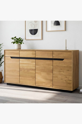 Drevená dubová komoda do spálne