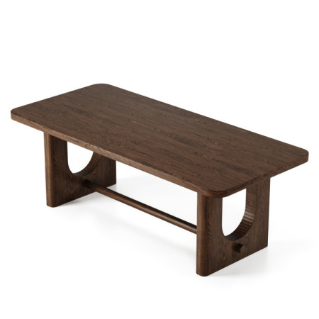 Designový jedálenský stôl 220 cm v farbe orech