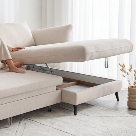 Rohová sedačka BALOU - Pravý roh