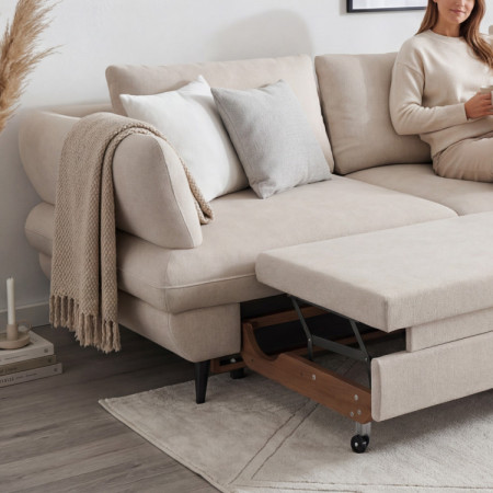 Rohová sedačka BALOU - Pravý roh