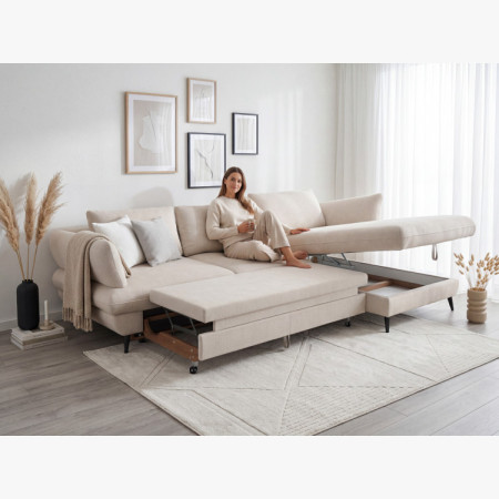 Rohová sedačka BALOU - Pravý roh