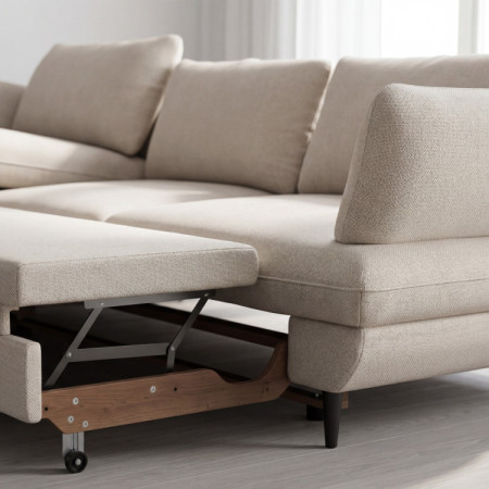 Rohová sedačka BALOU - ľavý roh