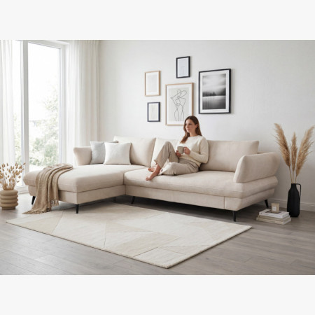 Rohová sedačka BALOU - ľavý roh