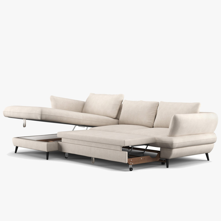 Rohová sedačka BALOU - ľavý roh