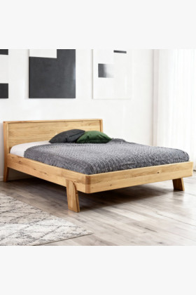 Manželská posteľ z dubového masívu, Siena 160 x 200 cm