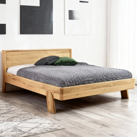 Manželská posteľ z dubového masívu, Siena 160 x 200 cm