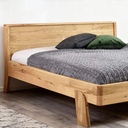 Manželská posteľ z dubového masívu, Siena 160 x 200 cm