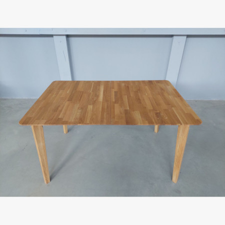 Rozkladací stôl dub masív, Liam XL 140-180 x 90 cm (outlet)