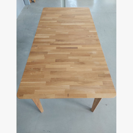 Rozkladací stôl dub masív, Liam XL 140-180 x 90 cm (outlet)