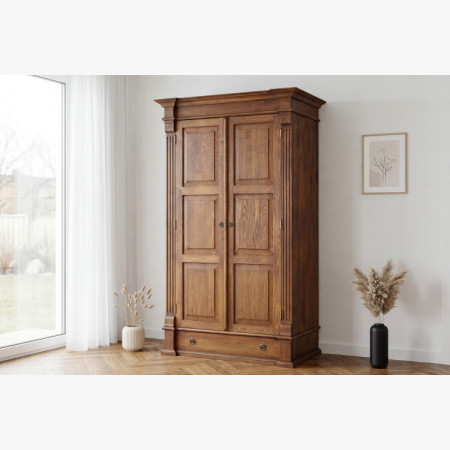 ŠATNÁ SKRIŇ PRESTIGE (D-SAW-67 A) HNEDÝ LAK