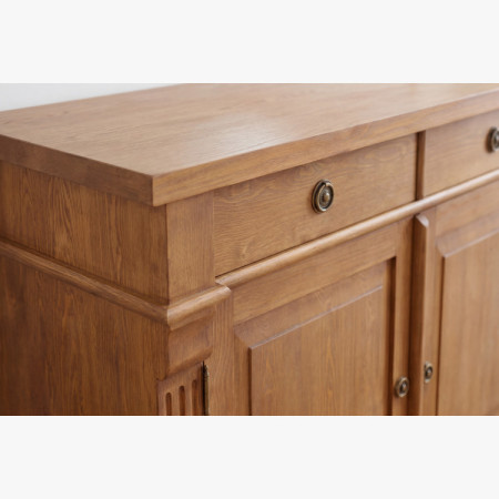 KOMODA Z DREVA PRESTIGE (COM-64)  HNEDÝ LAK