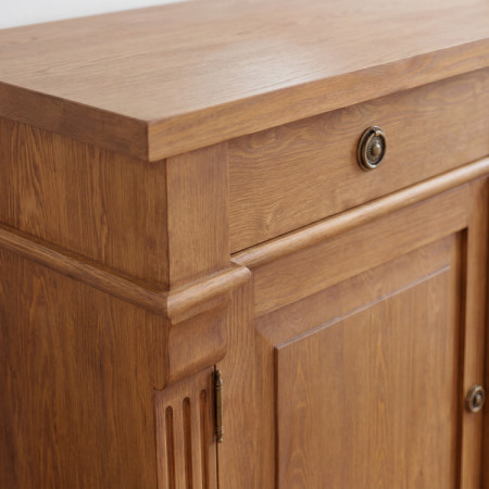 KOMODA Z DREVA PRESTIGE (COM-64)  HNEDÝ LAK