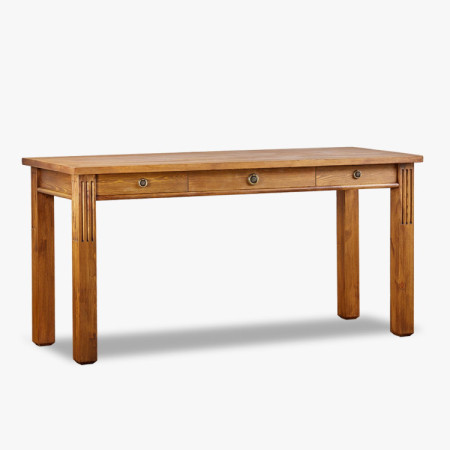 PC STÔL PRESTIGE (D-BIR-61), HNEDÝ LAK