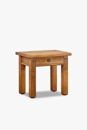 NOČNÝ STOJACÍ PRESTIGE HNEDÝ LAK 2