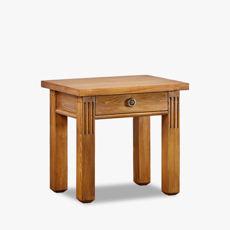 NOČNÝ STOJACÍ PRESTIGE HNEDÝ LAK