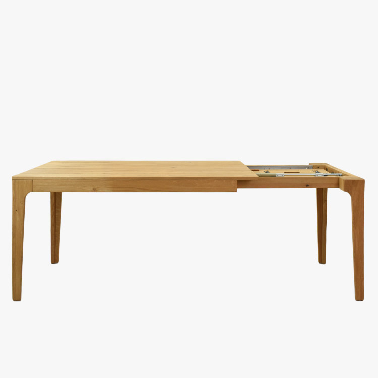 Rozkladací drevený stôl - dubový 140-190 cm