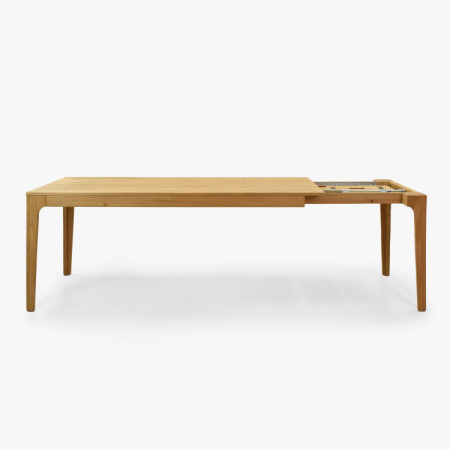 Rozkladací drevený stôl - dubový 140-190 cm
