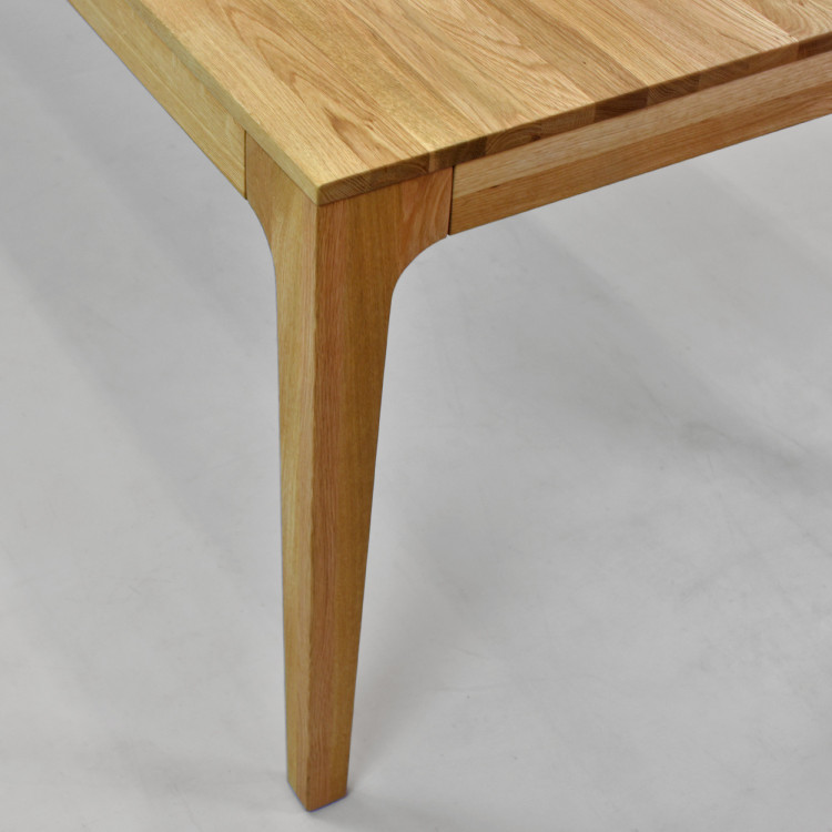 Rozkladací drevený stôl - dubový 140-190 cm