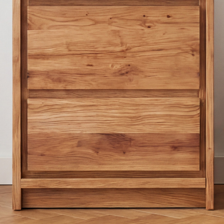 Nočný stolík z dubu – 2 zásuvky