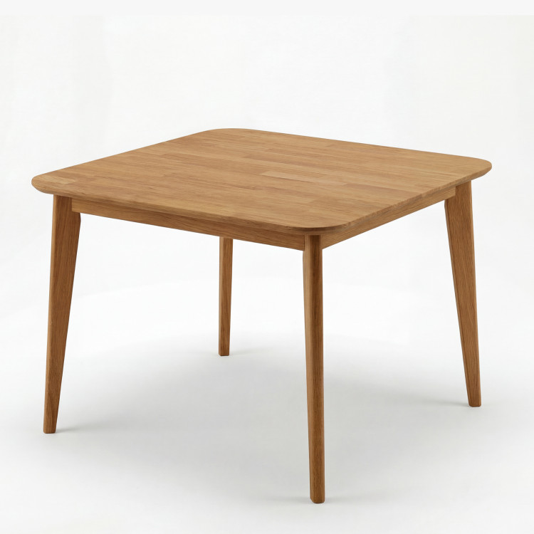 Dubový stôl štvorcový, Liam 90 x 90