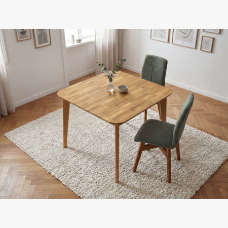 Dubový stôl štvorcový, Liam 90 x 90