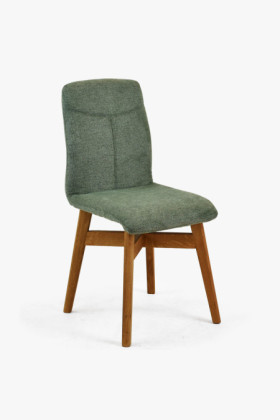 Stoličky jedálenské YORK, zelená - easy clean