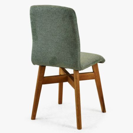 Stoličky jedálenské YORK, zelená - easy clean