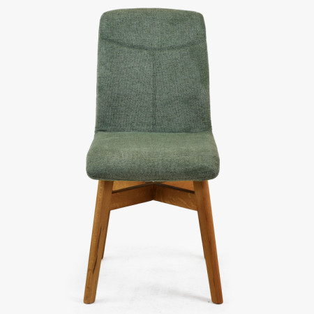 Stoličky jedálenské YORK, zelená - easy clean