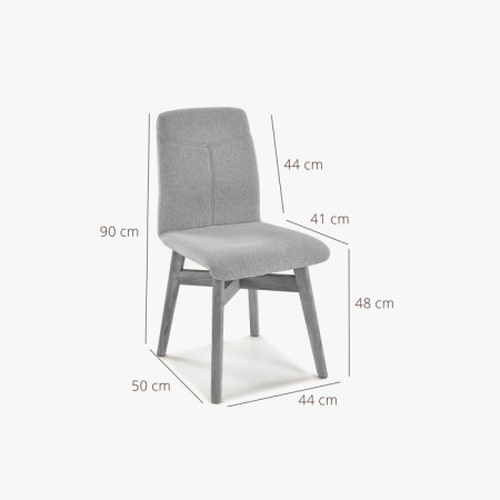 Stoličky jedálenské YORK, zelená - easy clean