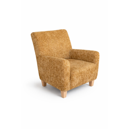 Pohodlné kreslo do obývacej izby Bosse – výstavný model