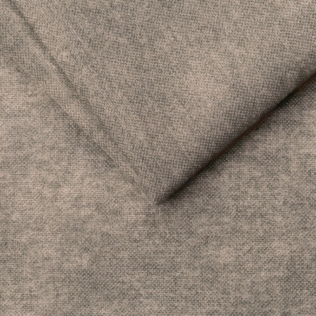 Čalúnená jedálenská stolička s dubovými nohami – farba taupe