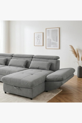 Sedacia súprava v tvare písmena U s funkciou lôžka Park 2