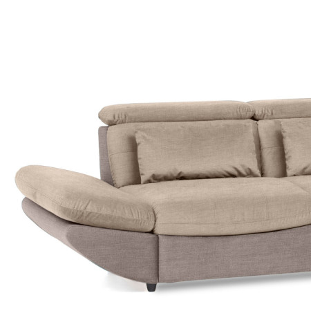 Moderná rohová sedacia súprava Park s funkciou spania a úložným priestorom - roh vpravo