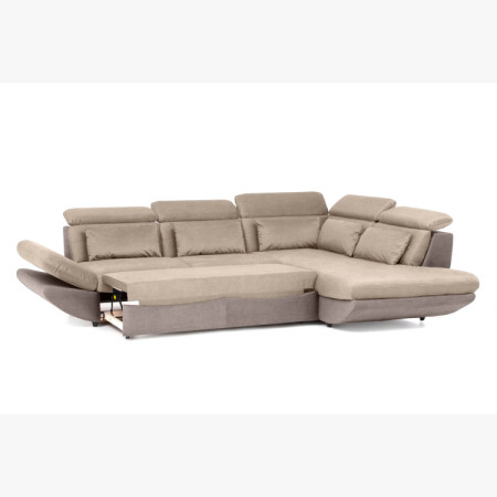 Moderná rohová sedacia súprava Park s funkciou spania a úložným priestorom - roh vpravo