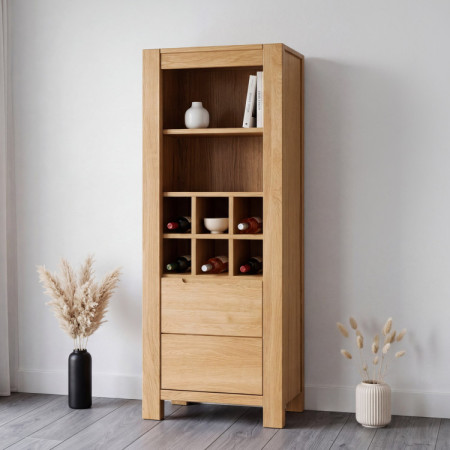 Dubový stojan na víno Napoleon 150×60×40 cm