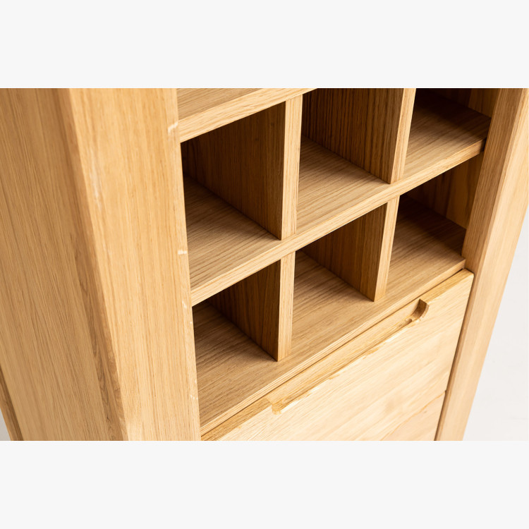 Dubový stojan na víno Napoleon 150×60×40 cm