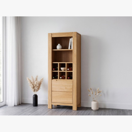 Dubový stojan na víno Napoleon 150×60×40 cm