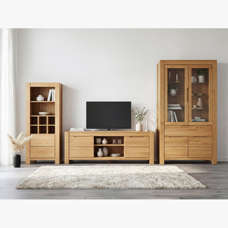 Dubový stojan na víno Napoleon 150×60×40 cm