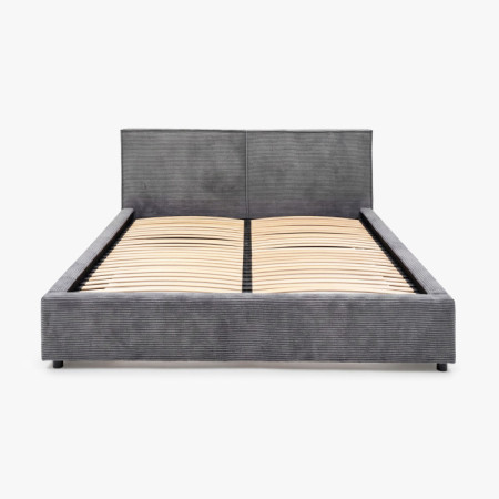 Čalúnená posteľ Ineza 180x200 s úložným priestorom sivá