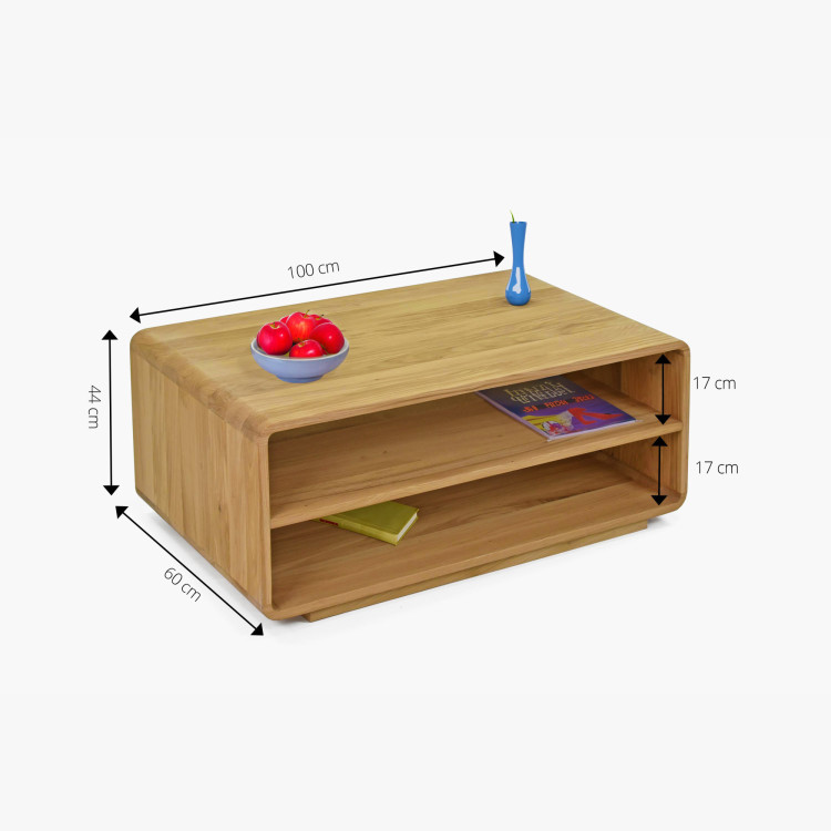 Konferenčný stolík Avalon 100x60 dub natural