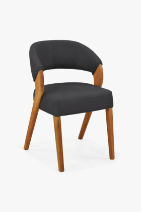 Designová luxusná stolička - dub, Almondo