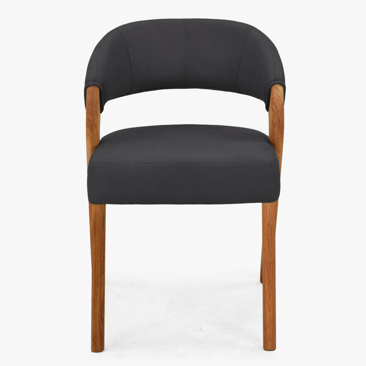 Designová luxusná stolička - dub, Almondo