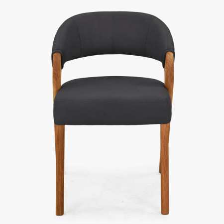 Designová luxusná stolička - dub, Almondo